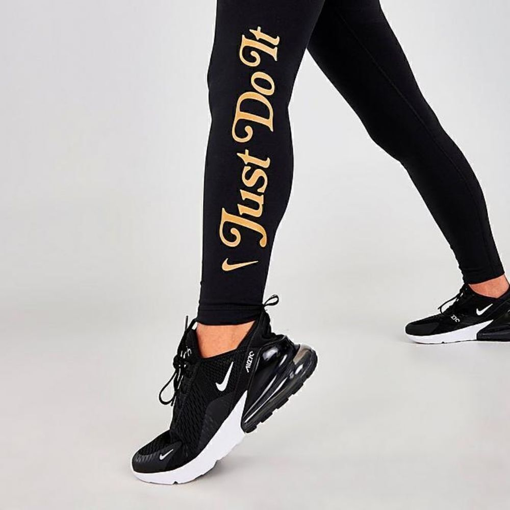 Nike Sportswear NSW Hyper Femme Women's High Rise Leggings Tights Pants Black